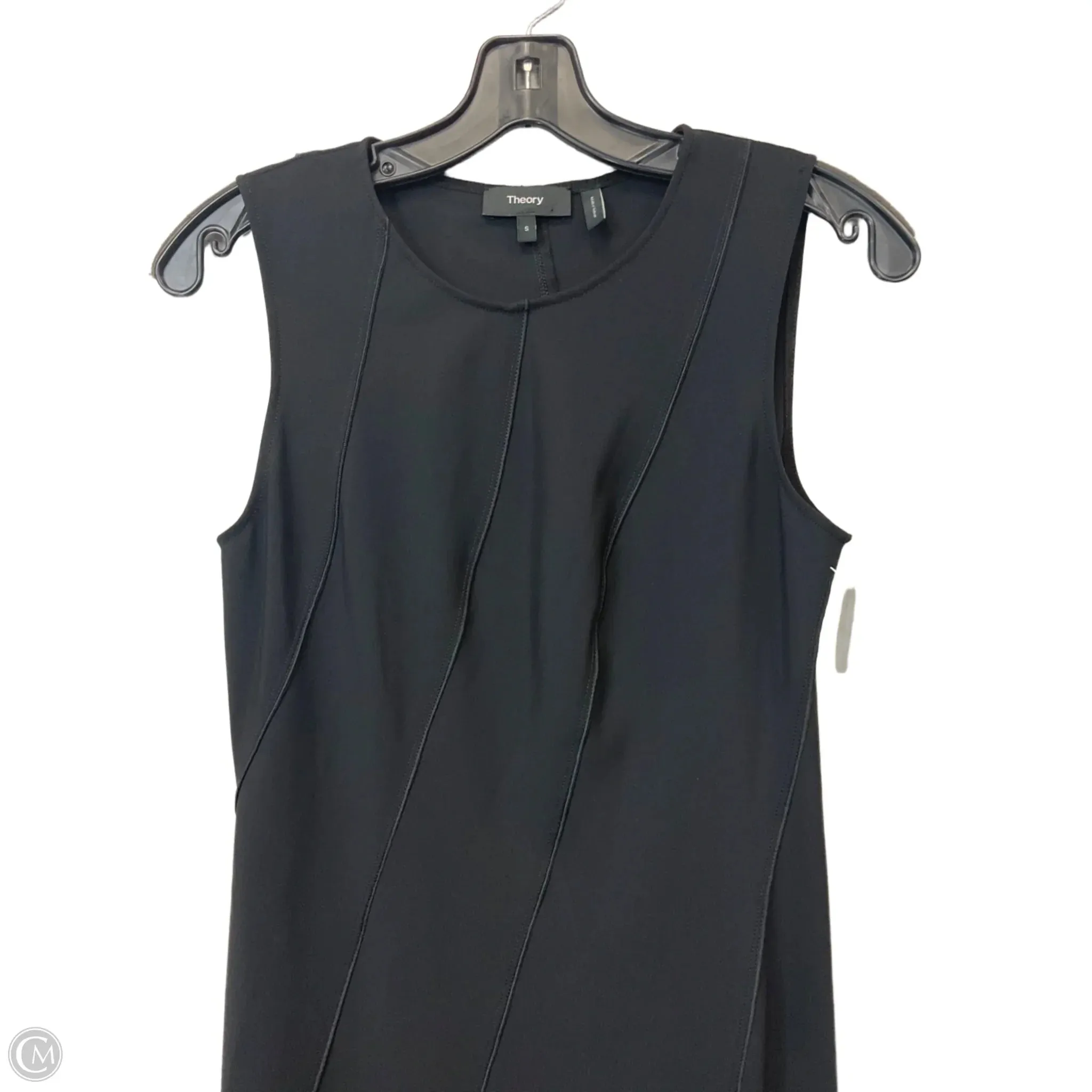 Dress Casual Midi By Theory In Black. Size: S