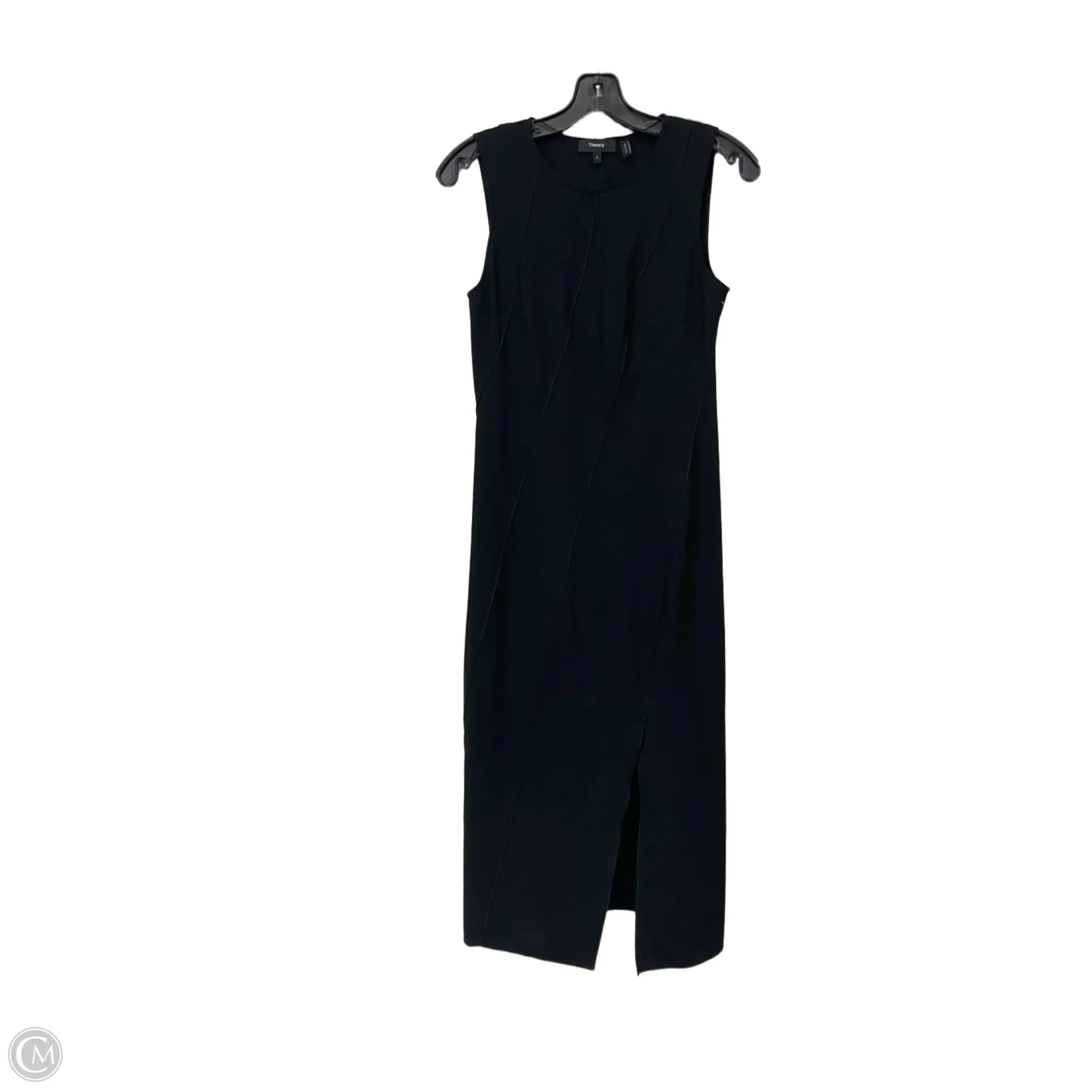 Dress Casual Midi By Theory In Black. Size: S