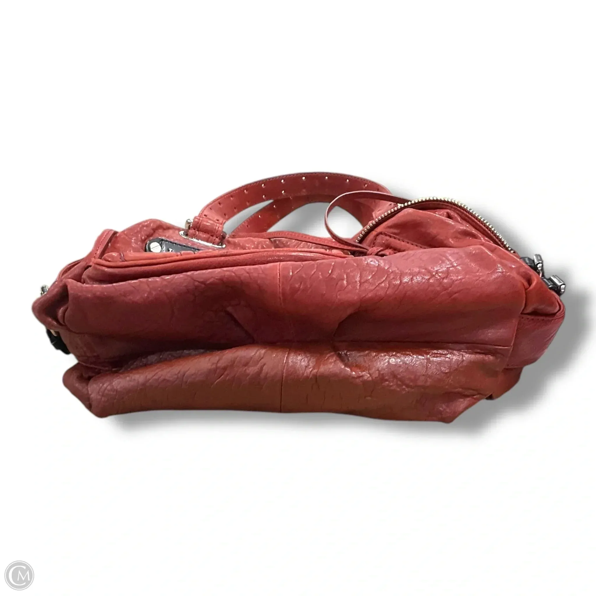 Handbag Leather By Lamb. Size: Medium