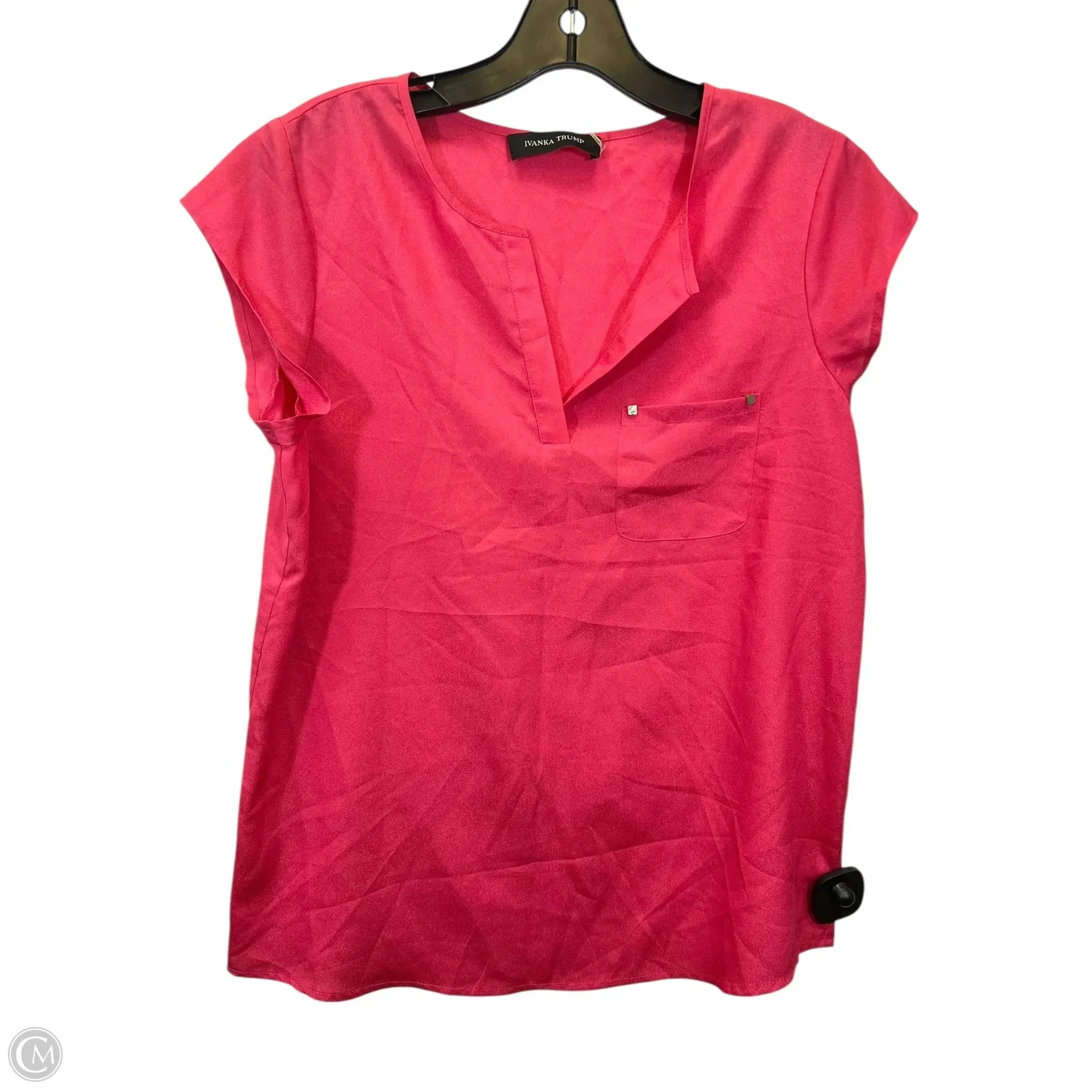 Top Short Sleeve By Ivanka Trump In Pink. Size: S