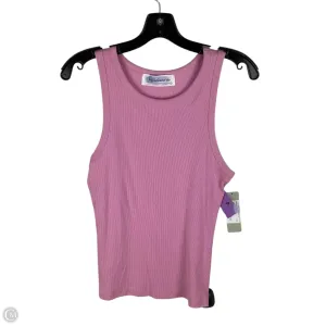 Top Sleeveless Basic By Clothes Mentor In Pink. Size: L